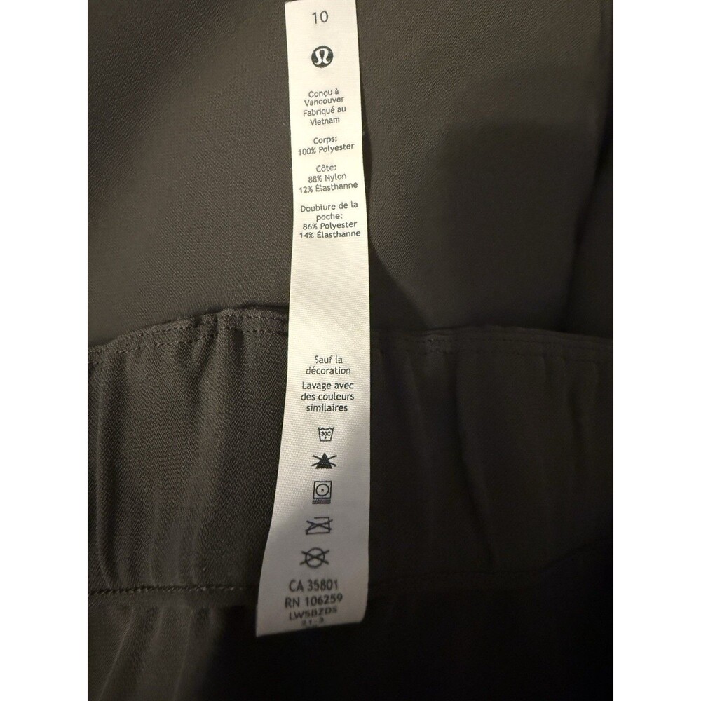 NWOT Lululemon On the Fly Jogger woven in Green Size 10 Dark Olive? - Picture 10 of 11